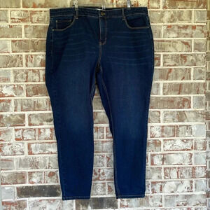 Denizen Levi’s Boyfriend Distressed Cuffed Ankle/Cropped Jeans